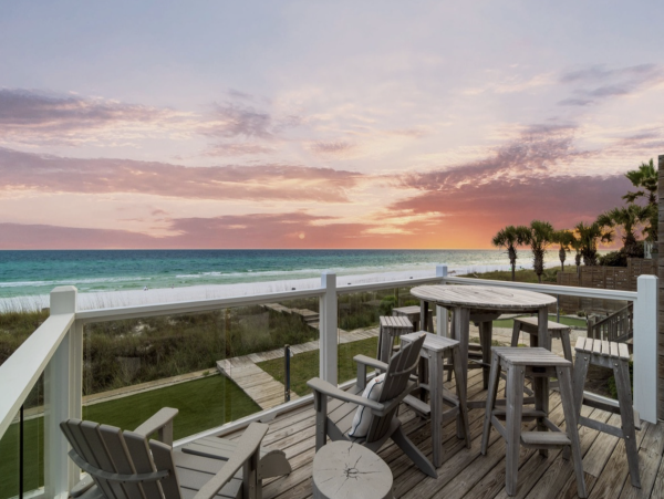 Gulf Front Seven Bedroom Vacation Home with Pool & SPA